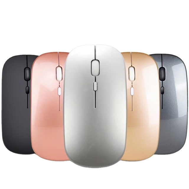 Hot-Selling Silent Luminous Dual-Mode Wireless Gaming Mouse with Type-C Charging for Computers and Mobile Phones