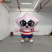 Costume de Mascotte Gonflable Étoile Personnage de Dessin Animé pour Événements Publicitaires, Promotions, Fêtes et Parades