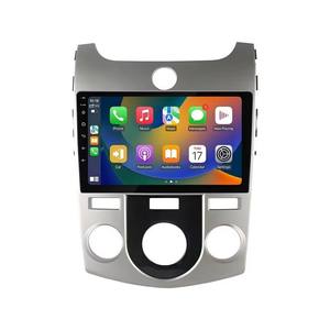 Cadre d'autoradio Android 9 pouces noir pour Forte 2009, compatible climatisation manuelle – Meilleur <span class=keywords><strong>prix</strong></span> compétitif - Product Image 2