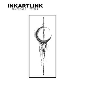 สติกเกอร์สักลายหยดน้ำหมึกเหมือนจริงแบบกึ่งถาวร ติดทนนาน 2 สัปดาห์ 15 วัน สำหรับตกแต่งร่างกาย ผู้หญิง ผู้ชาย แขน ไหล่ ขายส่ง - Product Image 3