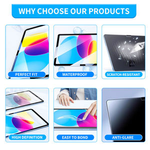 Protection d'écran anti-reflet/anti-lumière bleue/anti-traces de doigts en PET pour iPad Pro/Air 11/13 pouces, dispositif de protection d'écran de tablette - Product Image 3