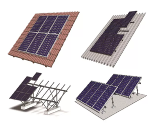 Sistema Solar Conectado a la Red de 3kw, 5kw, 6kw con Controlador MPPT y PWM, Kit Solar para Uso Doméstico, Sistema de Energía Solar Conectado a la Red de 3kw - Product Image 2