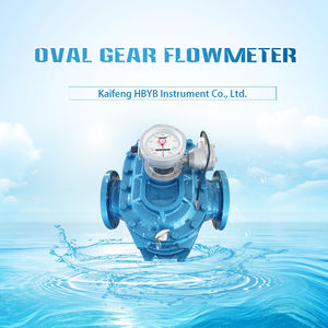 高精度ステンレスアスファルトディーゼル灯油重油メカニカルディスプレイogm楕円形ギア流量計円形ギア付き - Product Image 3