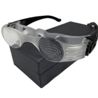 Loupe de lunettes de télévision basse Vision, dispositif d'aide à la Vision avec Distance de lecture 3m PP en plastique pour loupe pour la télévision 35mm