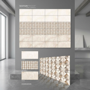Carreaux muraux en céramique numérique émaillée 30x60cm finition brillante 300x600mm effet pierre pour salle de bain et usage extérieur - Product Image 3