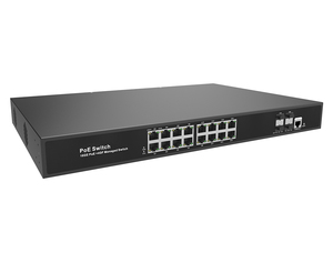 สวิตช์ PoE แบบจัดการได้ 16 พอร์ต Gigabit พร้อมรองรับไฟเบอร์ SFP 4 พอร์ต มาตรฐาน IEEE 802.3 af/at - Product Image 3