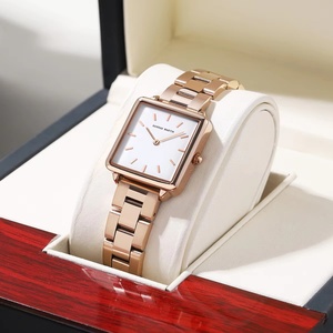 Reloj de Pulsera Hannah Martin HM-108 con Movimiento Japonés, Envío Directo, para Mujer, Oro Rosa, Simple, Moderno, Casual, de Marca - Product Image 2