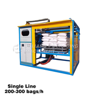 Palisseuse automatique,, nouvelle machine pour empiler les sacs de 20-50kg, en palette