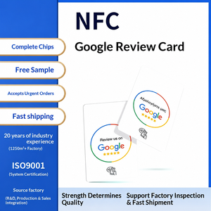 Tarjeta NFC de Reseñas Positivas, Éxito de Ventas Transfronterizo, Tarjeta de Retroalimentación NTAG215 de Google para Inducción por Teléfono Móvil HH-NFC-0001 de Vidrio - Product Image 5