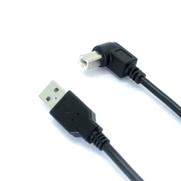 90-Grad-USB-B-Druckerkabel USB2.0 A-Stecker auf B-Stecker Datenübertragungs- und Ladekabel