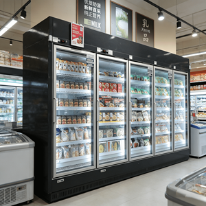 Congelatore Commerciale Refrigerato su Misura con Porta in Vetro, Espositore Refrigerato per Birra, Armadio Refrigerato - Product Image 3