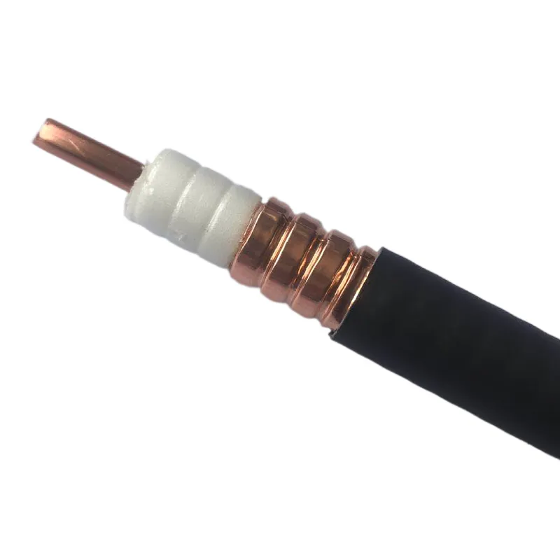 Kabel Koaksial RG6 12 AWG 2.15 Mm Inti Tembaga Padat Tunggal Strip Aluminium Terlindung PE Hitam Amplifier Kabel Listrik