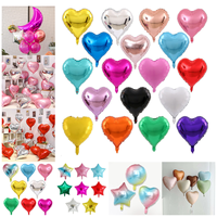 Ballons en aluminium, fournitures de fête, vente en gros d'usine, formes variées pour décorations de fête d'anniversaire, de Noël et d'Halloween