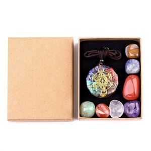 Pierre de yoga en pierre naturelle irrégulière colorée, pendentif en pierre colorée pour la guérison spirituelle et la méditation énergétique positive - Product Image 2