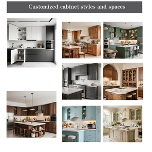 China Factory Prices Luxury Wood <strong>Unit</strong> Wall <strong>Kitchen</strong> Cabinets Set Acrylic <strong>Kitchen</strong> Furniture Cupboard <strong>Wrap</strong> - Product Image 4