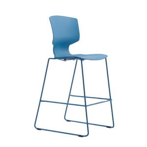 Silla de Reuniones con Base en X, Silla de Entrenamiento Educativo Escolar, Taburete de <span class=keywords><strong>Bar</strong></span> para Muebles de Oficina, Muebles de Negocios Integrados, Silla de <span class=keywords><strong>Bar</strong></span> - Product Image 1