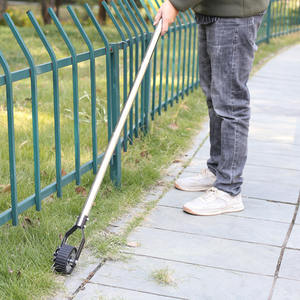 Bordeadora rotativa de rueda Manual, bordeadora de césped rodante para jardín, bordeadora Manual de césped, mango de acero inoxidable - Product Image 5