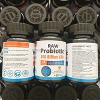 Capsules de Probiotiques Multi-Souches Mélange Microbien Naturel en Poudre Fabricant de Suppléments Marque Privée OEM ODM