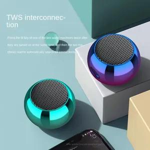 Résistant à l'eau M3 coloré BT petit haut-parleur sans fil stéréo appariement Rechargeable Mini haut-parleurs tablette <span class=keywords><strong>douche</strong></span> haut-parleur - Product Image 4