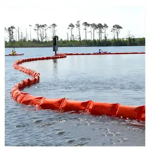 固体浮子式PVC油臂橡胶型河流防污染油分离条耐化学油臂