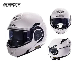 Casco de Motocicleta Modular LS2 con Certificación ECE/DOT, Doble Visor Abatible, Lente Integrada, Cierre Rápido FF906 - Product Image 5