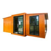 Conteneur Fabricant 10 pieds Conteneur Extensible 3 Chambres Maison Mobile Modulaire Villa de Luxe Préfabriquée