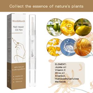 West Month Repair Oil Pen Main et Pied Gris Clean Soft Rotten Nails Solution de soin des <span class=keywords><strong>ongles</strong></span> <span class=keywords><strong>d</strong></span>'orteils épaississants - Product Image 4