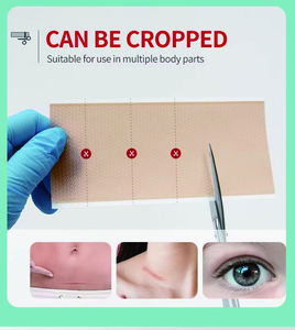 Hojas de cicatriz de silicona Cinta de cicatriz de silicona reutilizable para cesárea Queloide Bump Estrías Quemadura Tummy Tuck Eliminación de cicatrices quirúrgicas - Product Image 4