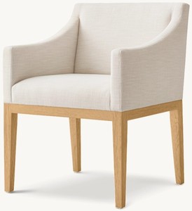 Sillas de tela de alta gama: sillas de respaldo simples y modernas para hoteles y casas de huéspedes, así como sillas de comedor individuales para Posadas. - Product Image 1