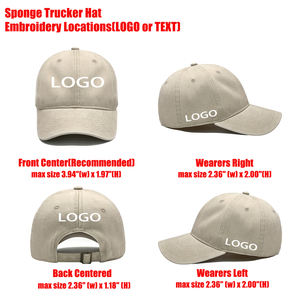 قبعة بيسبول سادة مغسولة للبيع بالجملة للجنسين من القطن بتصميم كلاسيكي عتيق قابلة للتعديل، قبعة رياضية مهترئة ومصبوغة بنمط قبعات سائقي الشاحنات - Product Image 5