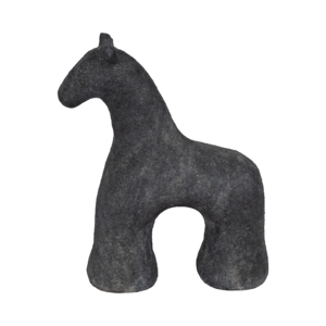 Statuetta in Ceramica Testurizzata a Forma di Cavallo per Arredamento Casa, Scultura Fantasiosa per Bagno, Ufficio, Soggiorno, Pezzo d'Accento - Product Image 1