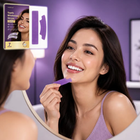 Bandes blanchissantes professionnelles pour les dents, prix de gros usine, action rapide, kit de blanchiment dentaire pour soins quotidiens