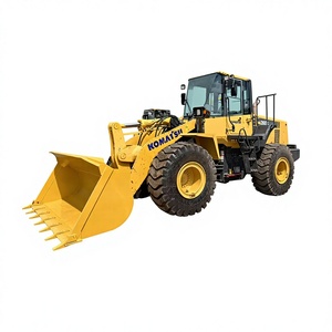 Cargadora de Ruedas Delantera Komatsu Usada a Bajo Precio WA380-6 WA470 Retroexcavadora Amarilla Equipo de Construcción Pesada Kawasaki - Product Image 1