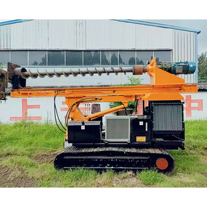 Drivers De Pilha Hidráulica De Esteira Máquina Fotovoltaica <span class=keywords><strong>Post</strong></span> Guardrail Solar Pile <span class=keywords><strong>Driver</strong></span> Preço da máquina - Product Image 4