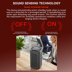 D50 Pro, brouilleur audio <span class=keywords><strong>professionnel</strong></span>, bloque les appareils d'enregistrement, protège la vie privée, Pk F12 - Product Image 6