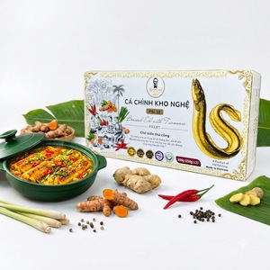 Anguila Vietnamita Estofada con Cúrcuma, Filete de 500g, Enlatada, Lista para Comer, Mariscos, Receta Tradicional, Calidad Premium para Importación - Product Image 1