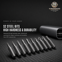 Elektrischer Lithium-Ionen Akku-Präzisionsschraubendreher-Set 24-in-1 mit Magnetischen Bits, Schlankem Hex-Griff und Handy-Reparatur-Werkzeugset