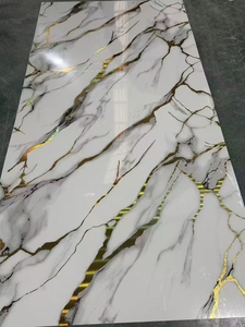 แผ่นหินอ่อนเทียมสำหรับอุตสาหกรรมจากประเทศจีนแนวชนบทแผ่นพีวีซีลายหินอ่อนเทียมขนาด1220มม. x 2440มม. - Product Image 6