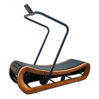 Vente directe d'usine Tapis roulant incurvé en bois Équipement de gym Machine à courir en bois