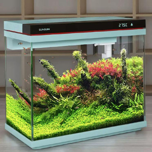 Sunsun Glas Aquarium Digitale Temperatuur Display Intelligente Aquarium Geavanceerde Aquarium Aquarium Aquarium - Product Image 2