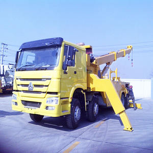 Fabricant SINOTRUK HOWO 8x4 12 roues RHD 30T véhicule <span class=keywords><strong>de</strong></span> sauvetage sur route 50T remorqueur dépanneuse camion trafic dépanneuse - Product Image 4