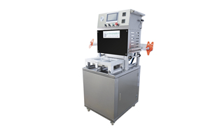 RJ-TBG260 semi-automatique vide azote gaz scellant Machine Carton viande nourriture <span class=keywords><strong>carte</strong></span> emballage frais modifié atmosphère plateau scellant - Product Image 4