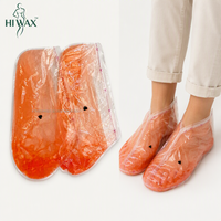 Masques Chaussettes Thermiques Hydratants Intensifs à l'Arôme de Pêche Sucrée en Paraffine pour les Pieds, Vente en Gros