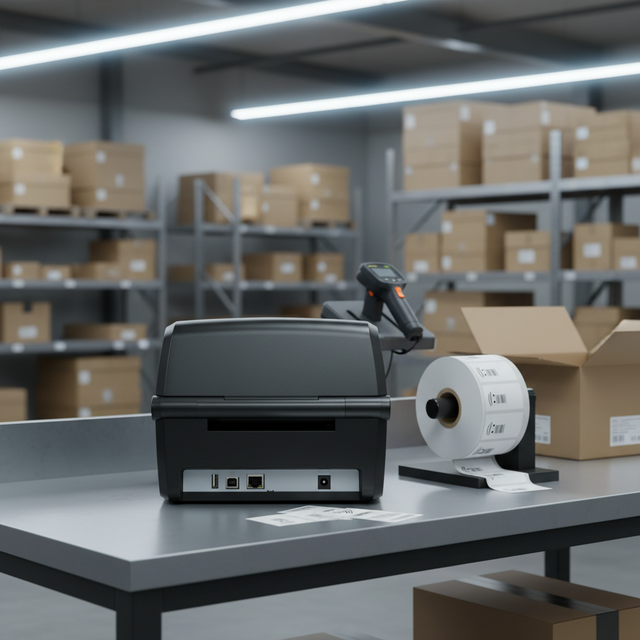 Chainway CP30 Desktop RFID Label Printer Thermal for Warehouse Inventory Management