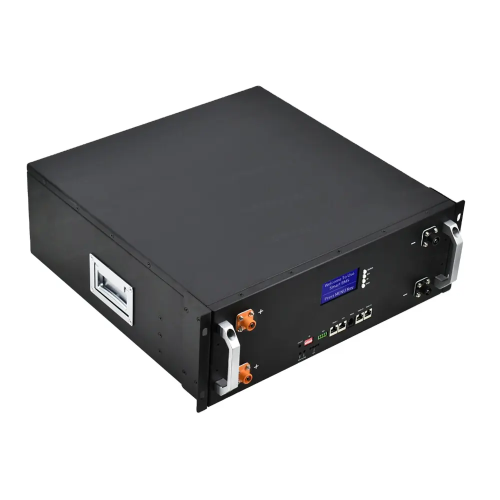 51.2V-300Ah 15360Wh 5G 780*520*210 Li Ion Cell 5A Power Supply Lifepo4 Rack-Mounted Lithium Battery Pack For Home Solar