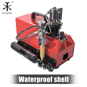 <span class=keywords><strong>Compresseur</strong></span> d'air PCP TUXING portable à arrêt automatique, séparation huile-eau, HPA 300 Bar 30Mpa 4500Psi, pour paintball, avec <span class=keywords><strong>bouteille</strong></span> d'air - Product Image 1