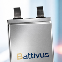 Batterie lithium-ion NMC en pochette Battivus SA34 3.40V 18000mAh 61.2Wh 7.3mm à anode en silicium mince, cellule Li-ion haute énergie 380Wh/kg