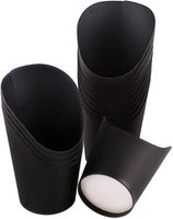 Assiette à frites, gobelet à collation en papier, support alimentaire pour fête, plat à gaufres et pop-corn, cône alimentaire, gobelet à frites en papier, gobelets jetables, gobelets à café