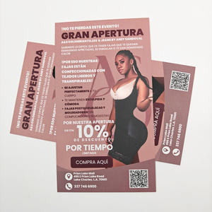 Cartes de vœux personnalisées avec logo, papier couché 300 g/m², luxe, écologiques, pour usage professionnel, vente en gros, haute qualité, 1 carte - Product Image 2