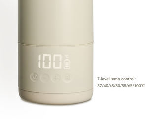 Bouilloire avec batterie Charge rapide <span class=keywords><strong>Sans</strong></span> <span class=keywords><strong>fil</strong></span> Rechargeable Instantanée Usb Warmer 500ml Capacité Portable Chaudière à eau pour bébé Voyage - Product Image 4